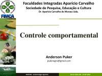 Entomologia Agrícola-Controle comportamental