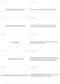 Pros & Cons of Pasture Breeding, Hand Mating, & Artificial Insemination in Horse Breeding