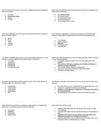 Quiz 3 with Answer Key - Marine Biological Ocean | OCB 3043