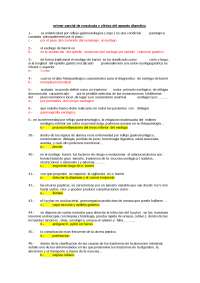 Primer parcial de nosología y clinica del aparato digestivo verano 2015