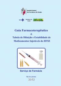 Guia Farmacoterapêutico pdf - Diluição de medicamentos injetáveis - Docsity