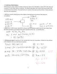Exam 2 with Solution | Chemical Calculations | CHE 254 - Docsity