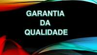 garantia da qualidade 