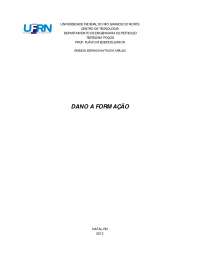 Artigo de dano a formação