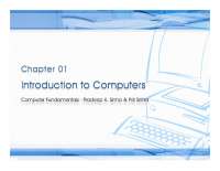 Computer Fundamentals: An Overview of Computer Generations, Devices, and Key Concepts