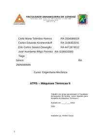 ATPS MAQ TERM II - 2 bimestre