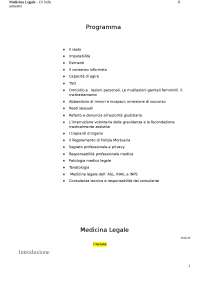 APPUNTI -Medicina Legale | Appunti di Medicina Legale | Docsity