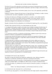 Historia de las relaciones laborales - Apuntes de Historia Social y ...