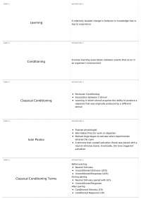Chapter 5 | PSYC 101 - INTRO TO GENERAL PSYCHOLOGY - Docsity