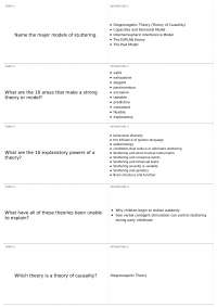 SPE 723 Mid-Term Flashcards | COMM  - Voice & Fluency Disorders