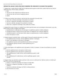 Midterm Exam 1 - Introduction to Microeconomics - Fall 2015 | EC 201 ...