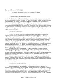 il de servo arbitrio di lutero Docsity