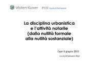 Menzioni urbanistiche