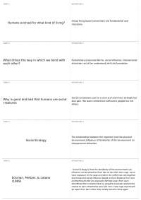 Exam 4 | PSY 235 - Social Psychology