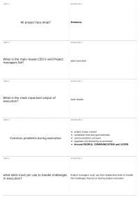 Monitoring and Controlling | MGMT  - Project Management