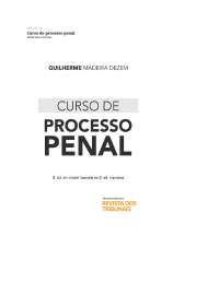 Curso de Direito Processual Penal - Guilherme Madeira - 2016