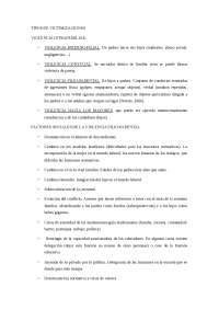 tipos de victimizacion