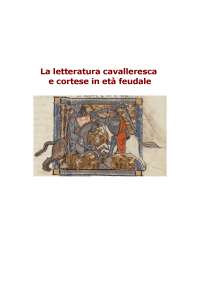 La letteratura cavalleresca e cortese Docsity