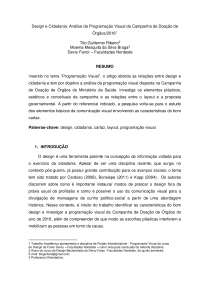 Design e Cidadania: Análise da Programação Visual de Campanhas Governamentais