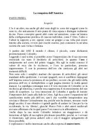 La conquista dell'America - Todorov RIASSUNTO