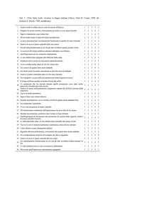 Flow state scale ita | Prove d'esame di Psicologia Generale - Docsity