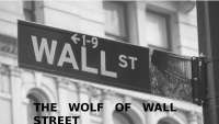 PERCORSO MATURITA' "the wolf of wall street"