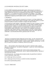 Diritti Umani e diversità culturali- sintesi libro De Carli