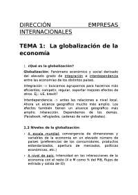Apuntes Dirección de Empresas Internacionales