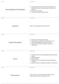 ANP 370 Exam 1 | ANP 370 - Culture, Health, and Illness
