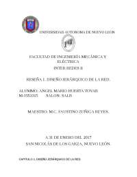 Diseño Jerárquico de la red - Inter Redes II