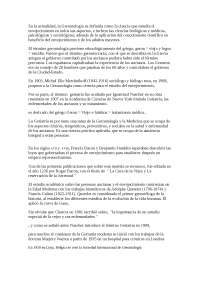 breve historia gerontologia