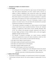 International environmental notes