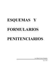 esquemas y formularios penitenciario