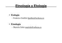 etnologia
