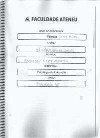 Psicologia da Educação