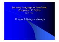 Arrays construction on mips