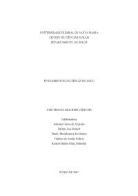 Fundamentos da Ciência do Solo