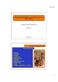 farmaci emergenza cardiologica