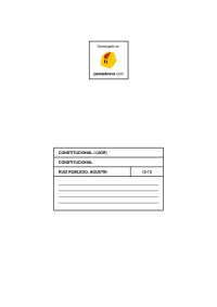 examen constitucional