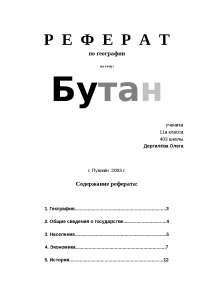Реферат: Государство Мьянма Реферат: Государство Мьянма
