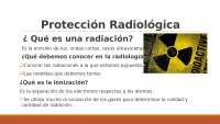 radiologia en Protección Radiológica