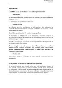 Periodismo en la red apuntes