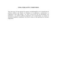 TEMA-2 POBLACIÓN Y TERRITORIOS