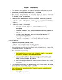 HISTOLOGIA SISTEMA DIGESTIVO