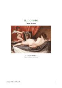 Il Doppio - Tesi Maturità