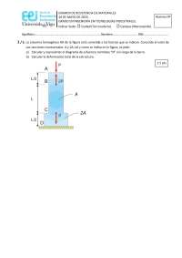 examen resuelto de resistencia de materiales uvigo