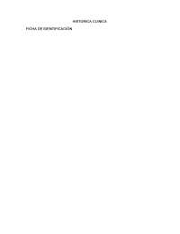 Ejemplo de historia clínica