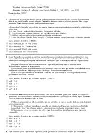 Antropologia Social e Cultural - Avaliação II - Objetiva (Unidade 2)