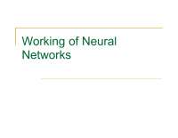 Neural Networks and Its Applications