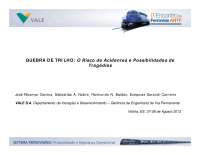 Quebra de trilho: fadiga